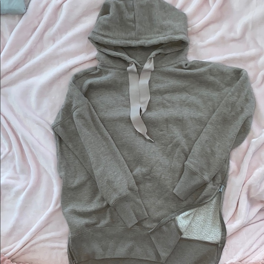 Aerie Ribbon Zip Side Hoodie